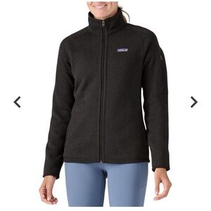 ✨NWT Women’s Patagonia Better Sweater Jacket Full-Zip Black Sz S✨